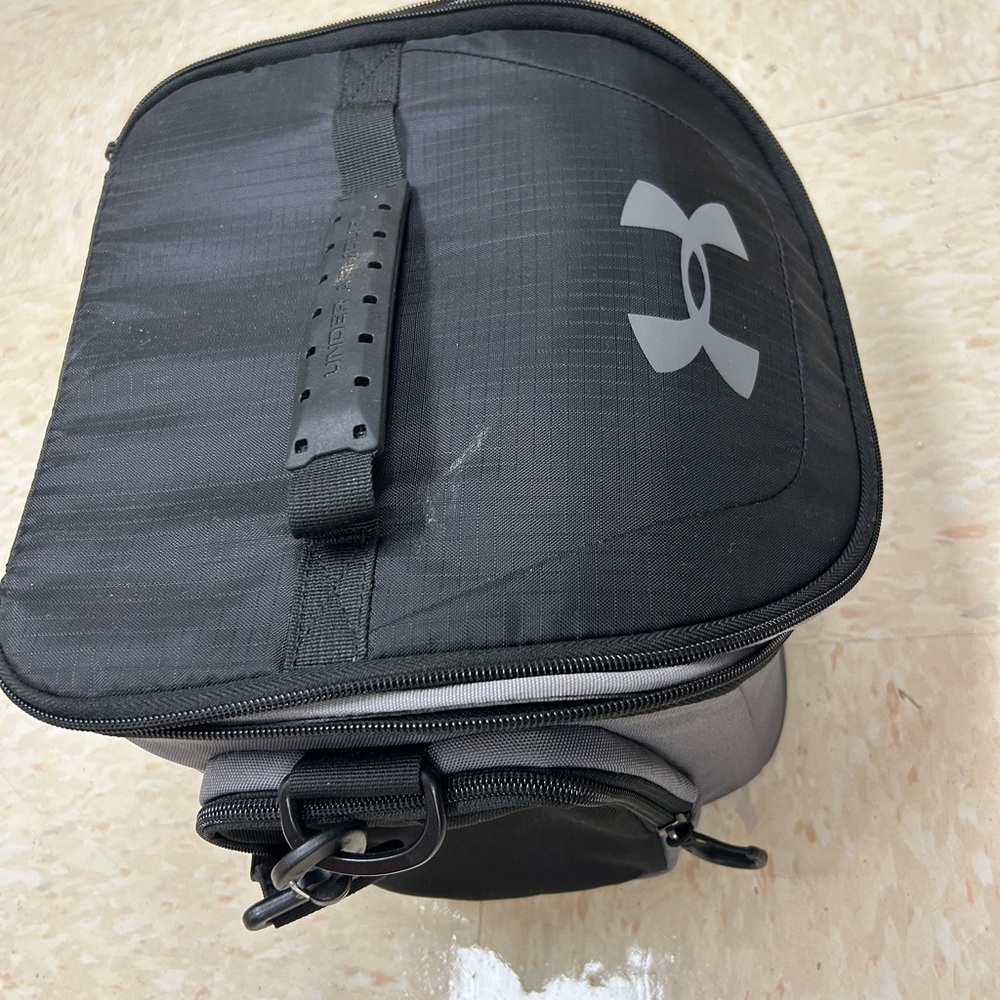Under Armour Black and Gray Toiletry Bag